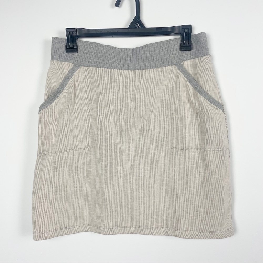 Toad & Co Runamuk 100% Organic Cotton Mini Skirt Pockets